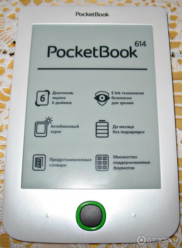 Электронная книга PocketBook 614 фото