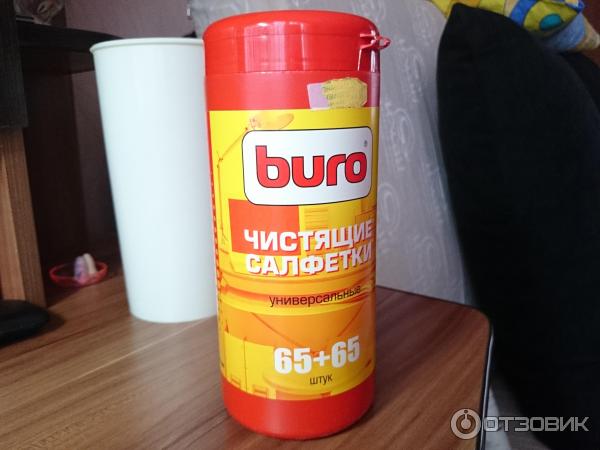 Чистящие салфетки BURO для экранов и оптики фото