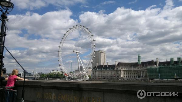 Колесо обозрения London Eye (Великобритания, Лондон) фото