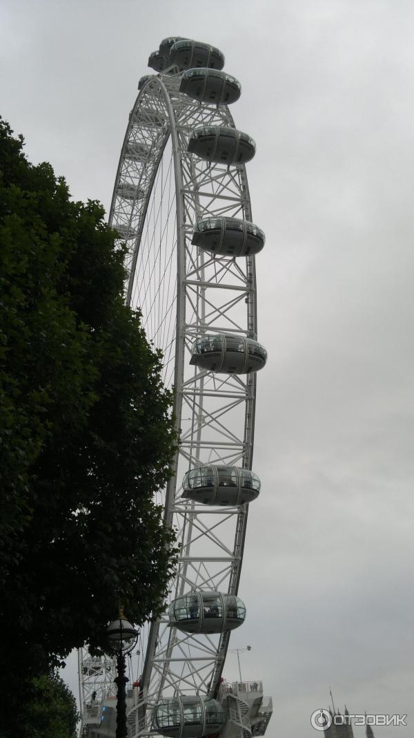 Колесо обозрения London Eye (Великобритания, Лондон) фото