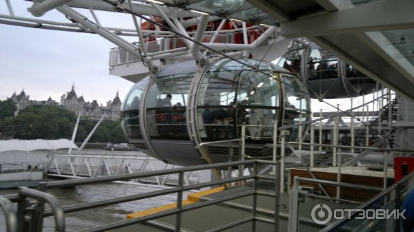 Колесо обозрения London Eye (Великобритания, Лондон) фото