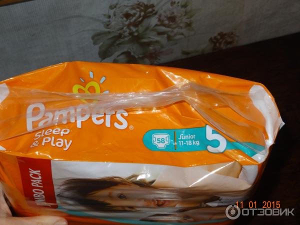 Детские подгузники Pampers Sleep & Play фото