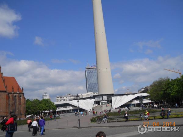 Берлинская телебашня (Германия, Берлин) фото