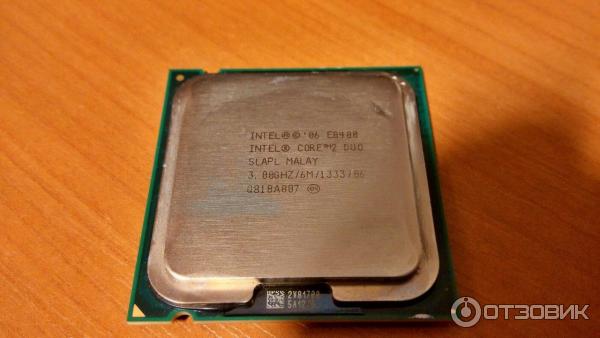 Процессор Intel Core 2 Duo e8400 фото