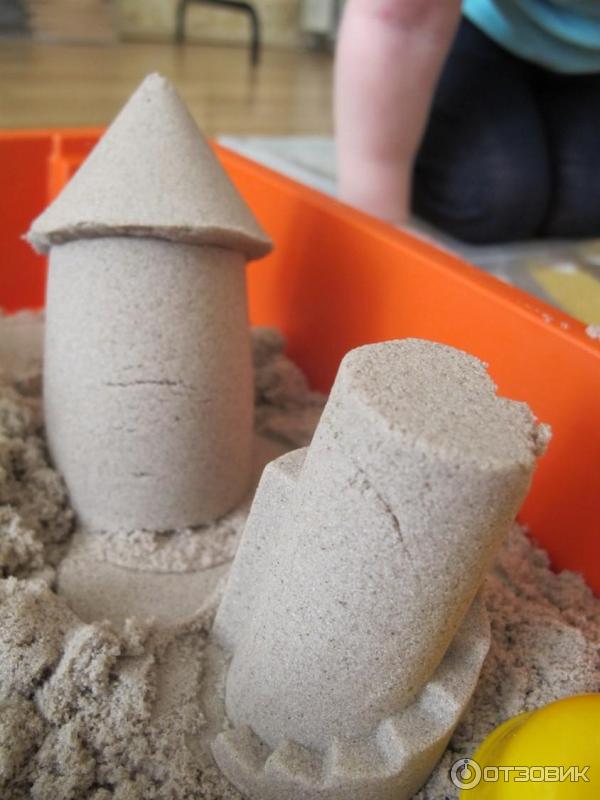 Кинетический песок для детей Kinetic Sand фото