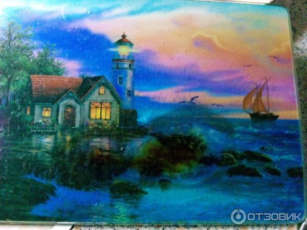 Разделочная доска The Universal Kitchen Board из закаленного стекла фото