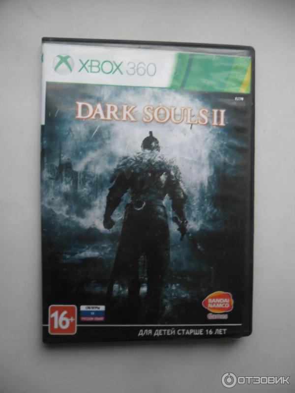 Диск Dark souls 2 на Xbox 360.