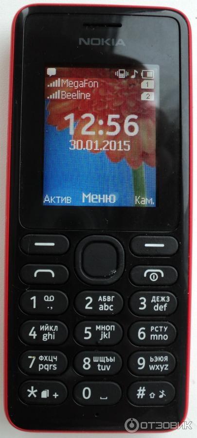 Сотовый телефон Nokia 108 Dual Sim фото