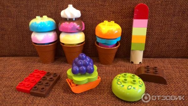 Конструктор Lego Duplo Веселое мороженое 10574 фото