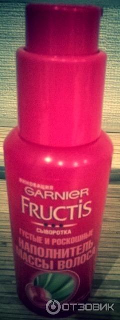 Сыворотка для волос Garnier Fructis Наполнитель массы волоса фото