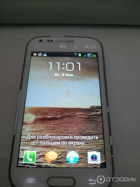 Смартфон Samsung Galaxy Duos GT-7562 фото