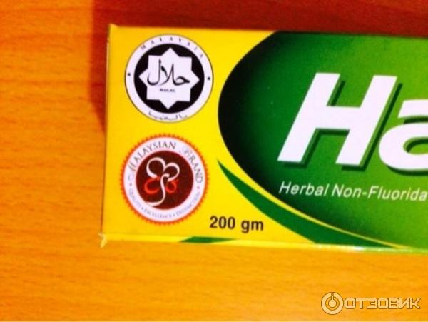 Зубная паста Halagel neem & clove oil (с маслом гвоздики и экстрактом дерева ним) фото