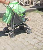 Коляска-трость Мишутка SL-106 фото