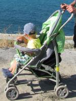 Коляска-трость Мишутка SL-106 фото