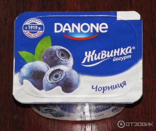 Йогурт Danone Живинка фото