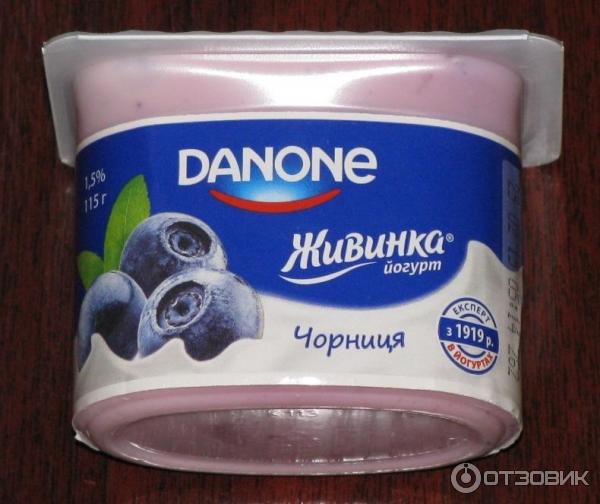 Йогурт Danone Живинка фото