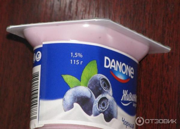 Йогурт Danone Живинка фото