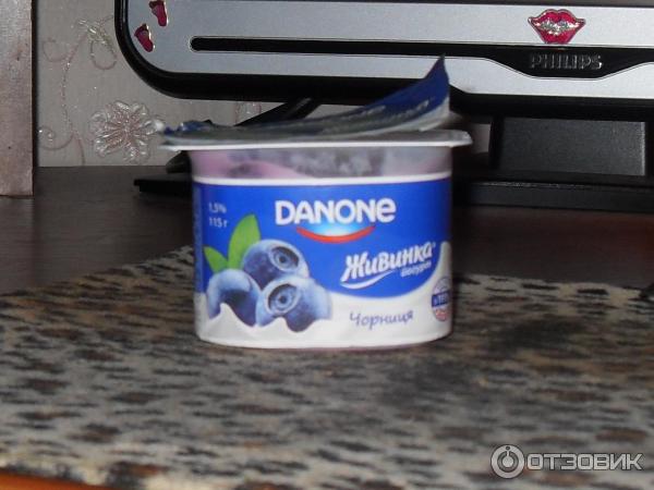 Йогурт Danone Живинка фото