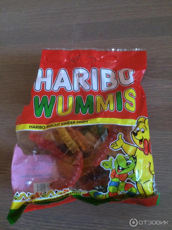 Жевательный мармелад Haribo Червячки фото