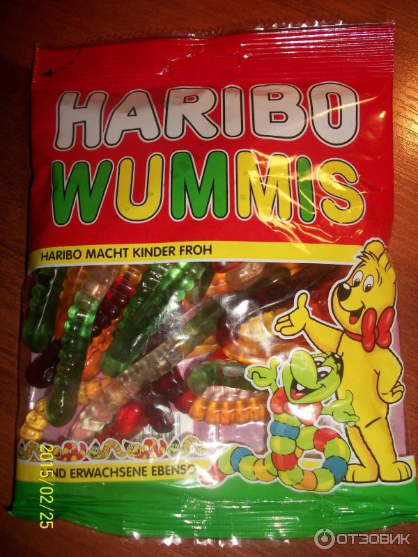 Жевательный мармелад Haribo Червячки фото