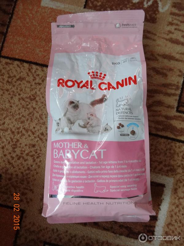 Сухой корм для беременых кошек и котят до года Royal Canin фото