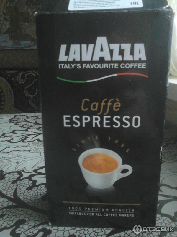 Кофе молотый Lavazza Espresso 100% арабика фото