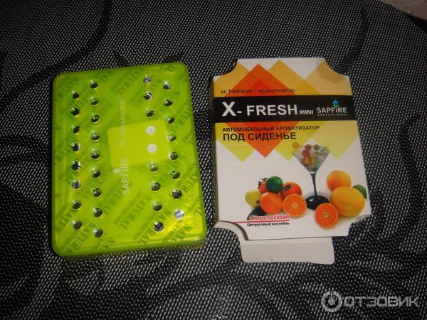 Освежитель воздуха для автомобиля под сиденье X-fresh mini фото