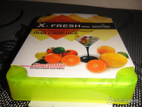 Освежитель воздуха для автомобиля под сиденье X-fresh mini фото