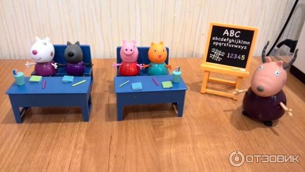 Игровой набор Peppa Pig Идем в школу фото