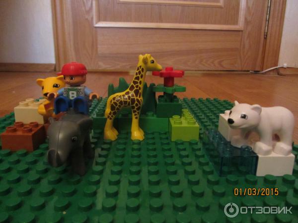 Конструктор Lego Duplo Зоопарк для малышей 4962 фото