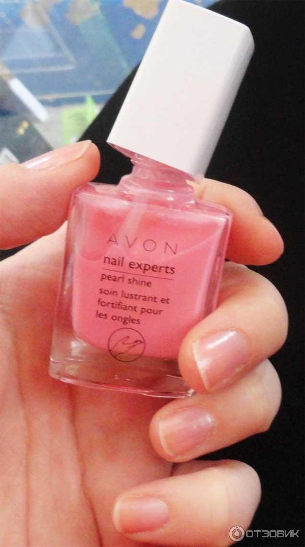 Укрепляющее средство для ногтей Avon Nail Experts Сияние жемчуга фото