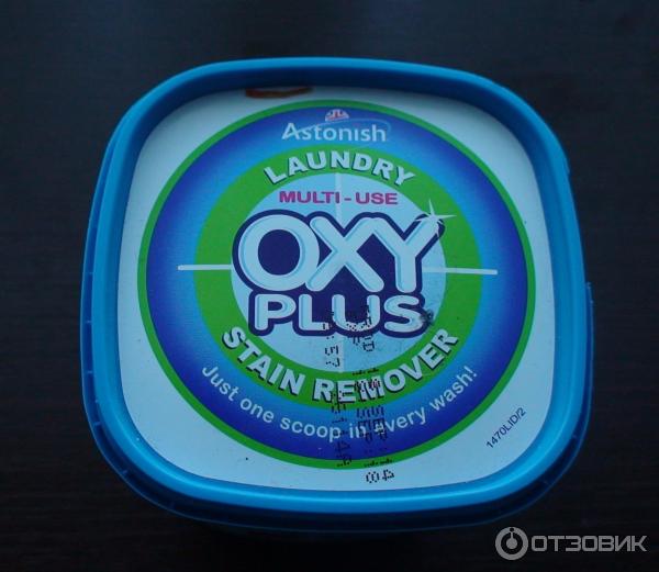 Сильнодействующий кислородный пятновыводитель Astonish OXY PLUS фото