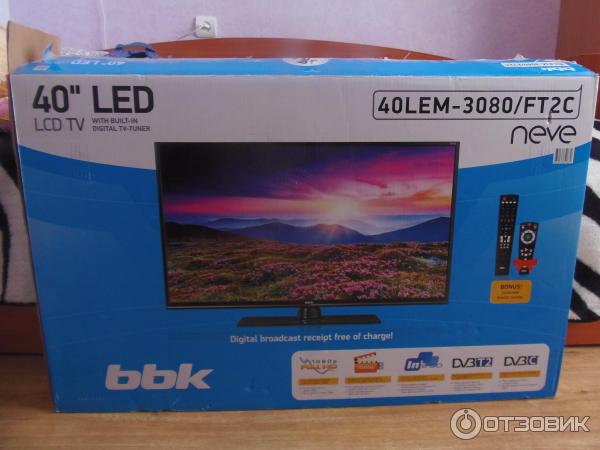 LED телевизор BBK 40 LEM - 3080/FT2C фото