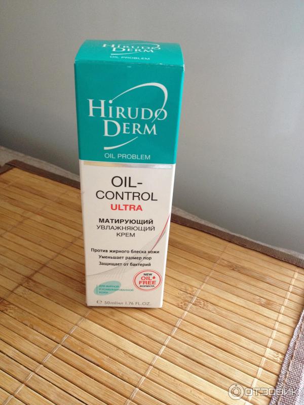 Крем увлажняющий Hirudo Derm Oil Control Ultra матирующий фото