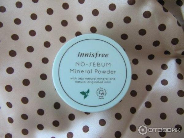 Пудра рассыпчатая Innisfree No sebum mineral Powder фото
