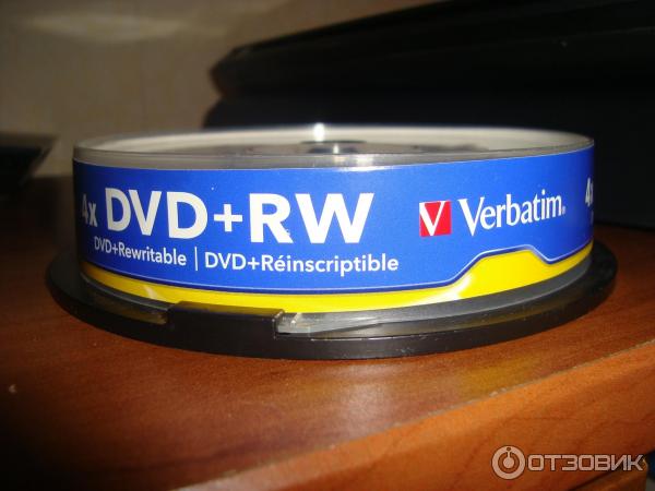 Диски DVD-R, DVD-RW Verbatim фото