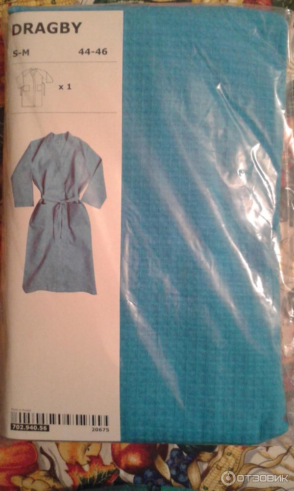 Халат купальный IKEA ДРАГБИ фото