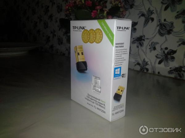 Беспроводной сетевой USB-адаптер TP-Link TL-725N фото