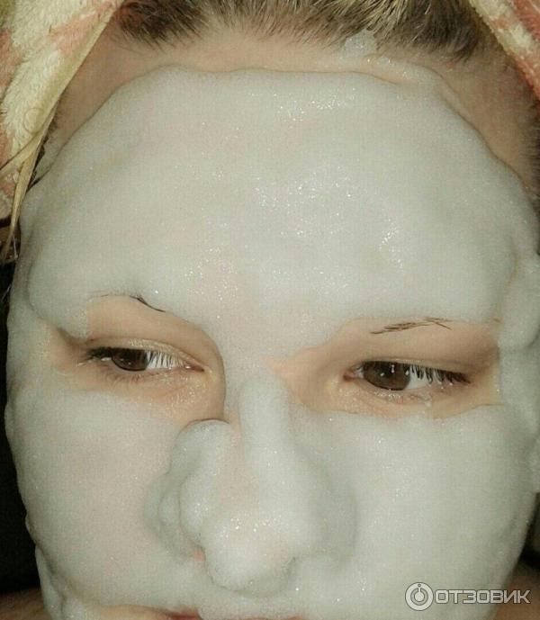 Маска для лица Elizavecca milky piggy carbona Ted bubble фото