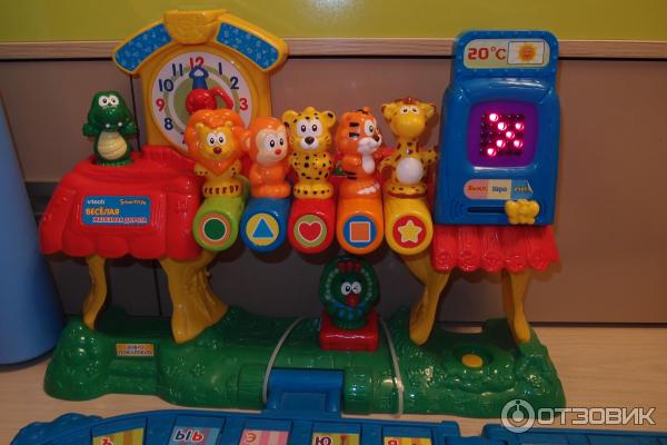 Музыкальная игрушка VTech обучающая железная дорога Умка фото