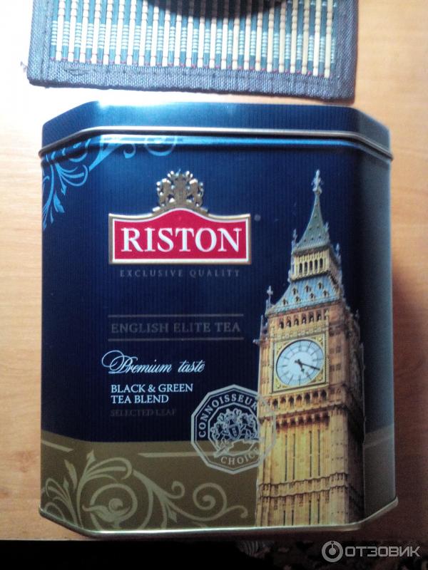 Чай Riston English Elite Tea (смесь черного и зеленого чая) фото