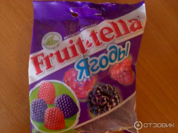 Жевательный мармелад fruit-tella ягоды фото