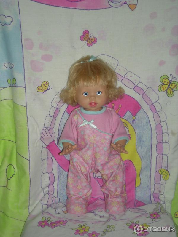 Кукла интерактивная Fisher Price Little Mommy Walk&Giggle Doll фото