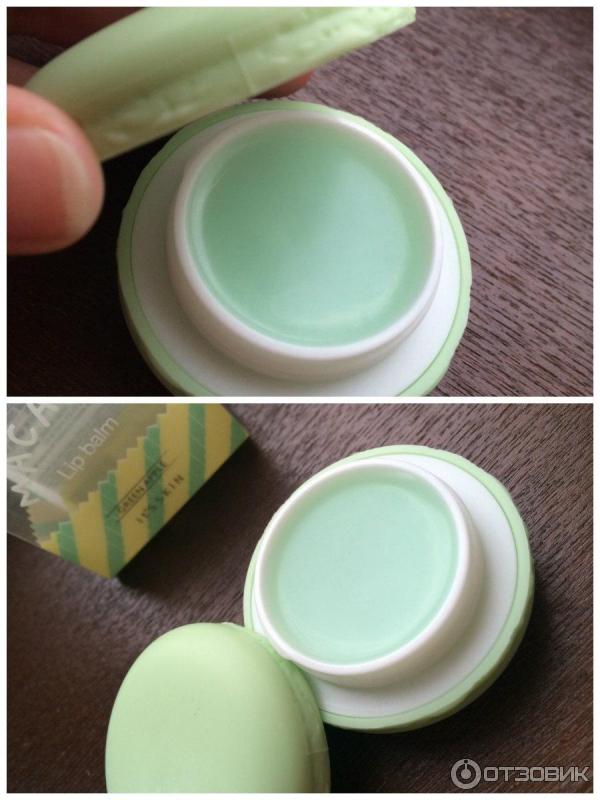 Бальзам для губ It'skin Macaron lip balm green apple фото