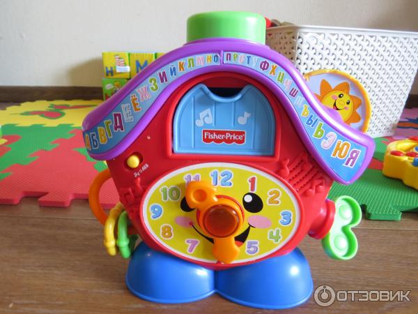 Часы с кукушкой Fisher Price Смейся и учись фото