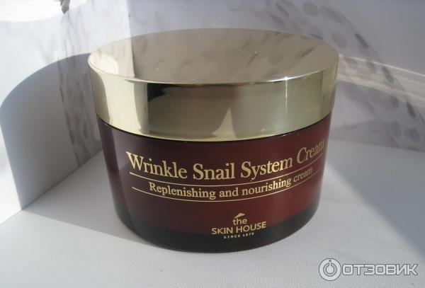 Улиточный крем для лица The Skin House Wrinkle Snail System Cream фото