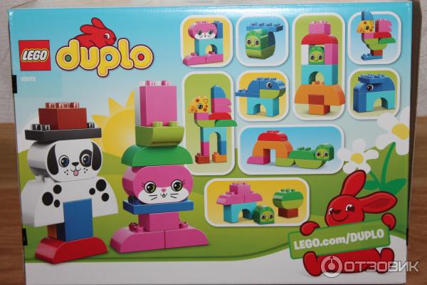 Конструктор Lego Duplo Веселые зверюшки 10573 фото