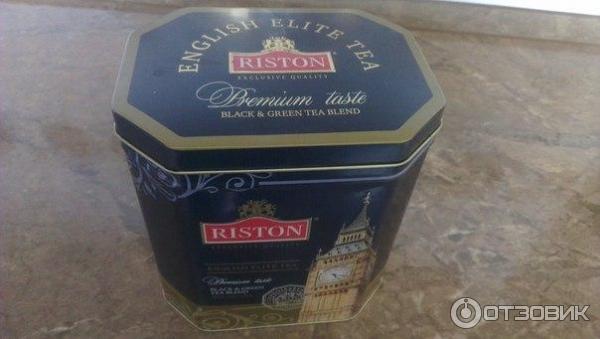 Чай Riston English Elite Tea (смесь черного и зеленого чая) фото