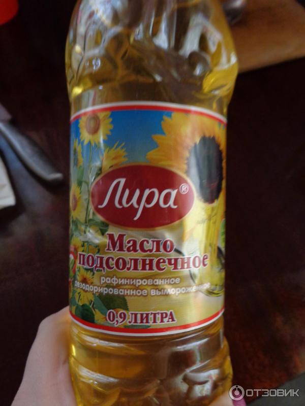 Масло подсолнечнное Лира фото