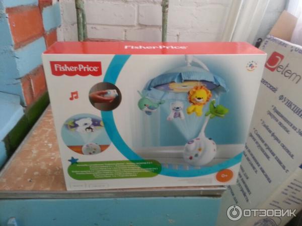 Музыкальный мобиль-проектор 2 в 1 Fisher Price Чудесная Планета фото